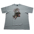 Printed Dragon T Shirt Light Blue
